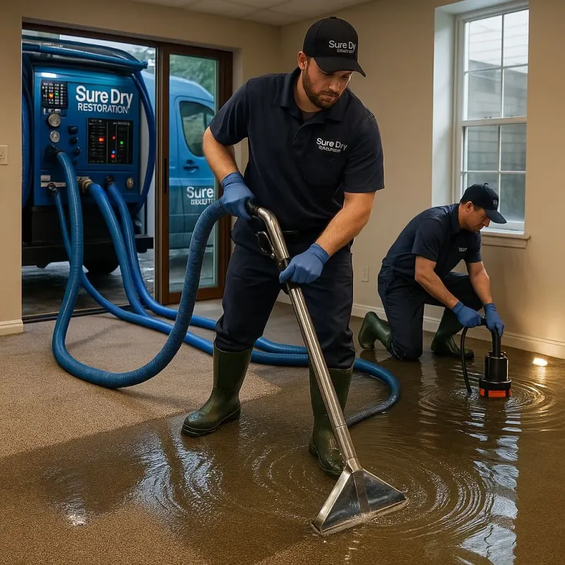 Water Extraction and Removal process in Colquitt, GA
